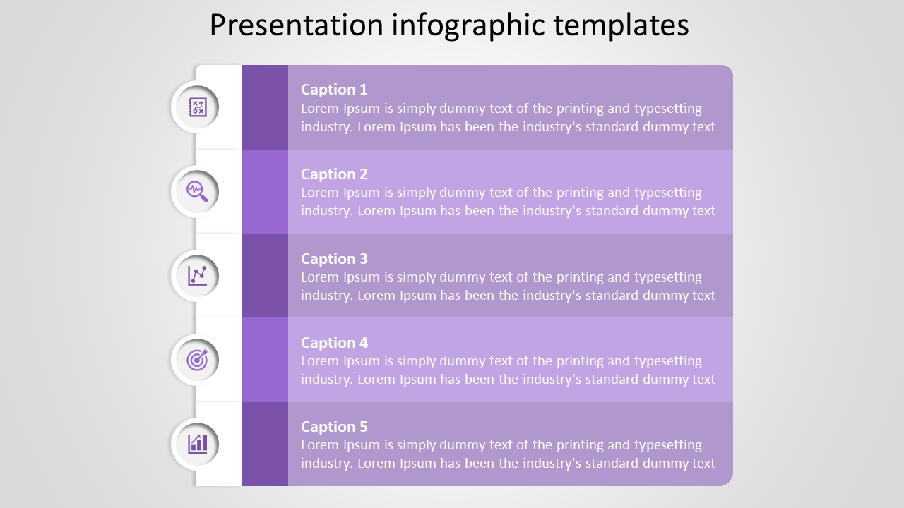 infographic slide powerpoint-5-purple